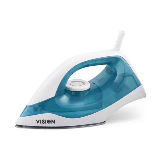 Vision Light Weight Electric Iron 1000W-VIS-DEI-009 Blue Brand: Vision Item code:873502